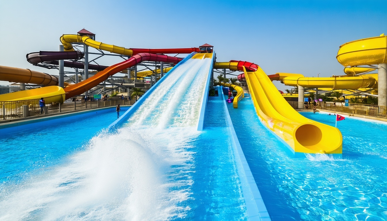State-of-the-art facilities and amenities at Dubai Water Park